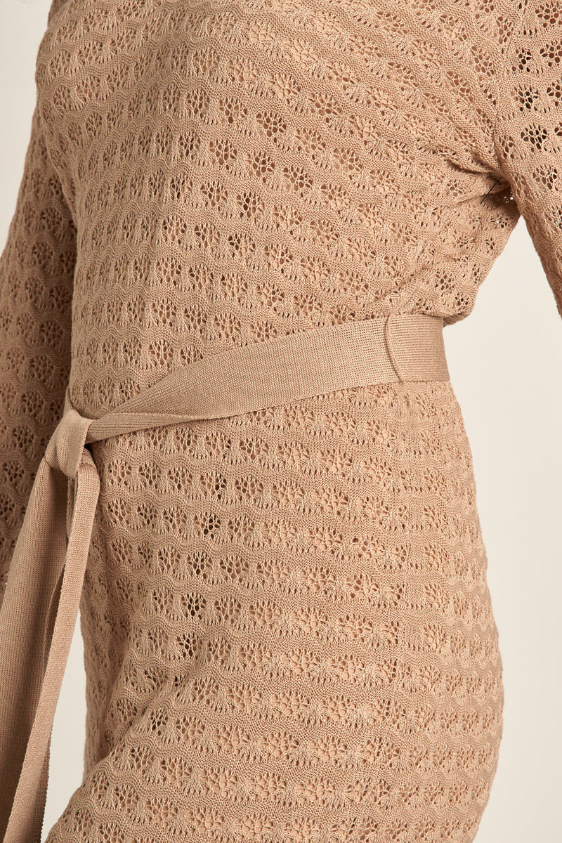 Camille Knit Dress M/L / Mocha