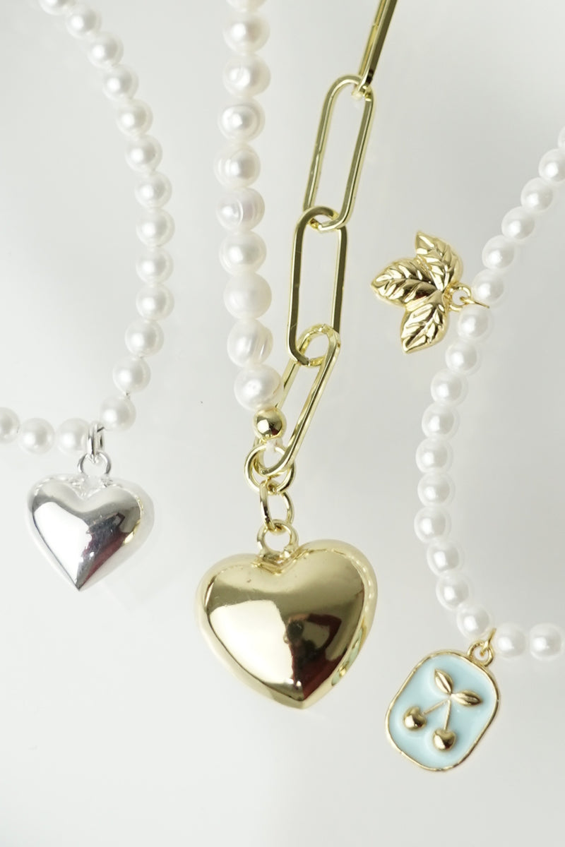 Aerin Silver Heart Necklace