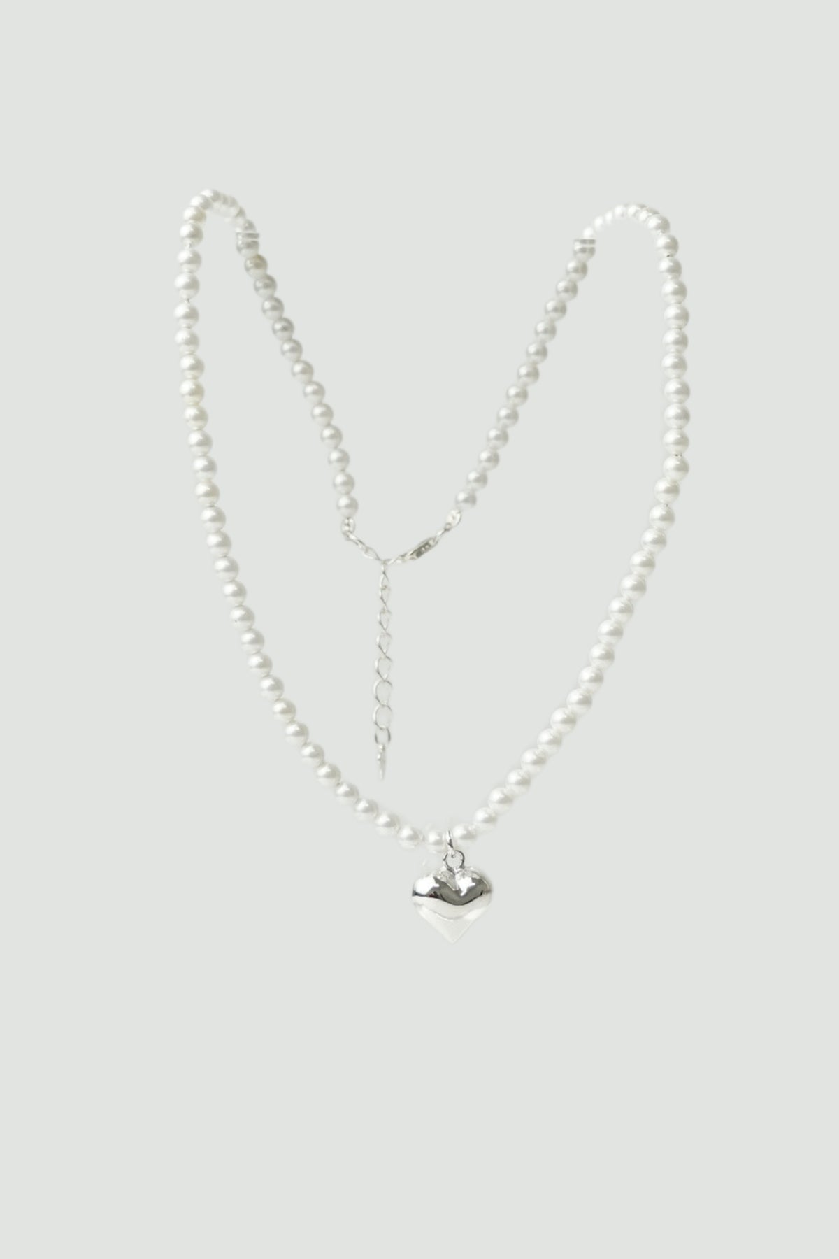 Aerin Silver Heart Necklace