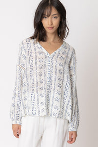 Siwa Long Sleeve Blouse