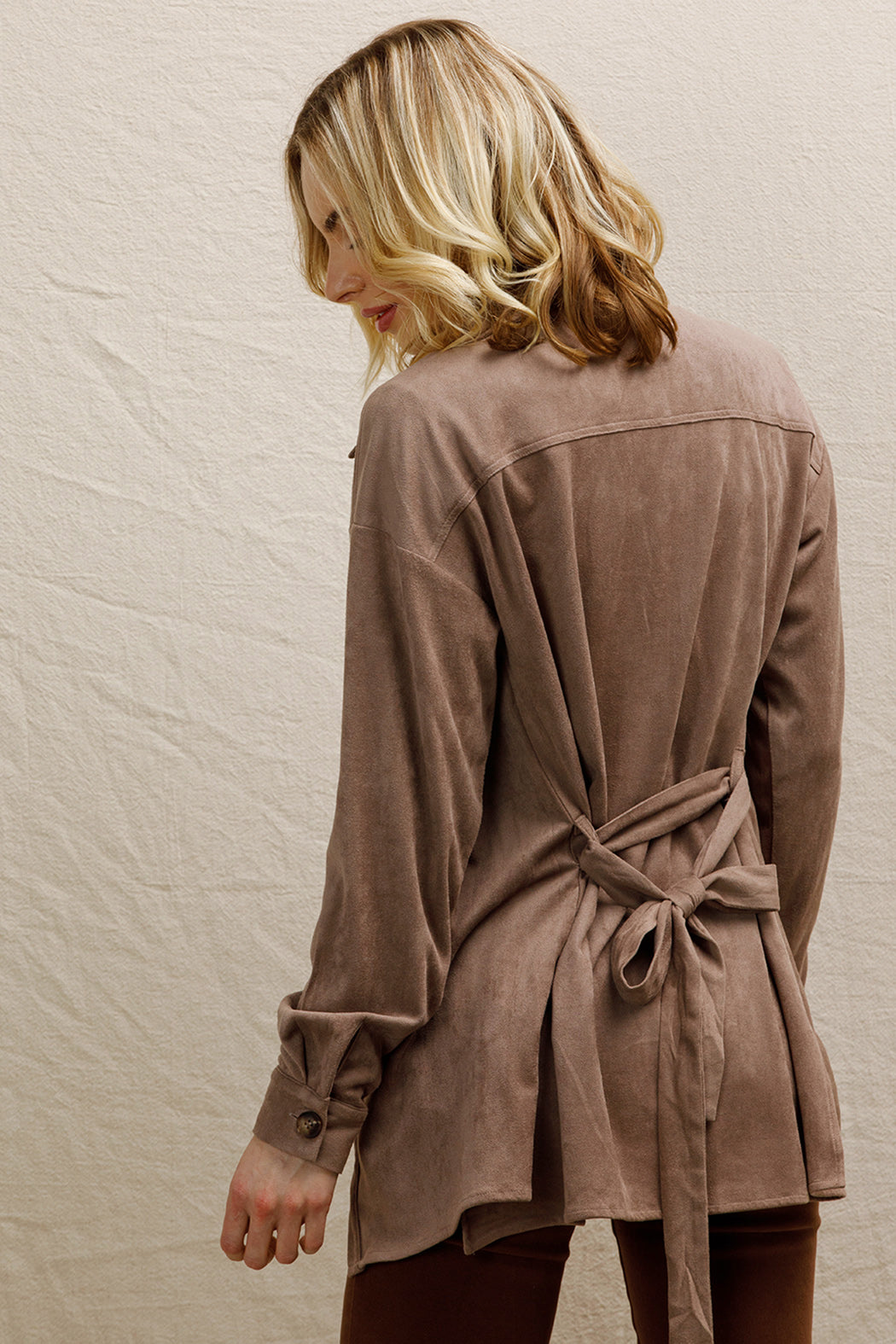 Maya Suede Jacket