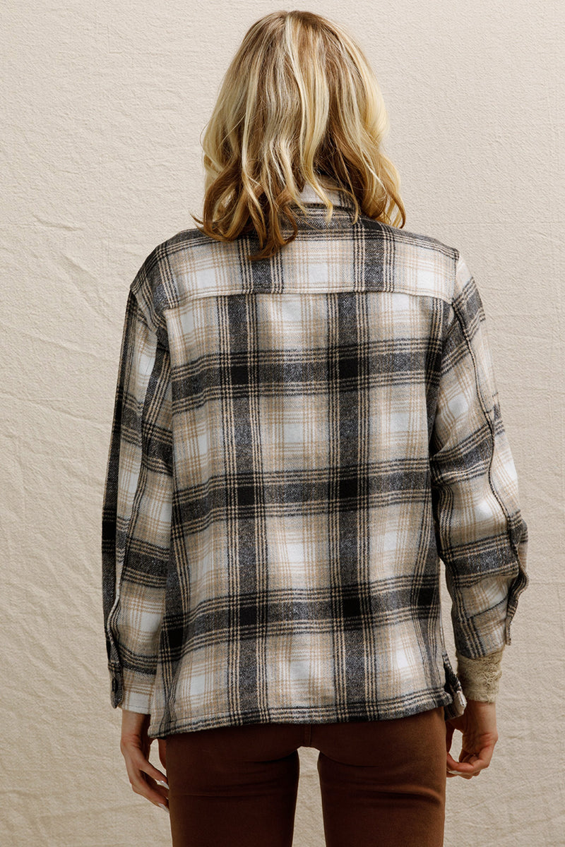 Baylin Plaid Shacket