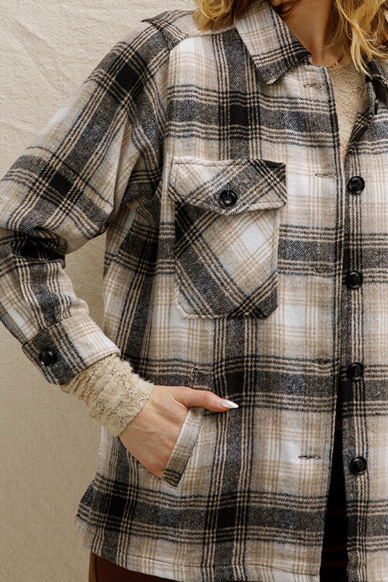 Baylin Plaid Shacket