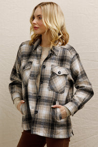 Baylin Plaid Shacket