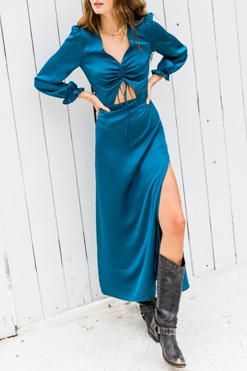 Taliyah Satin Dress