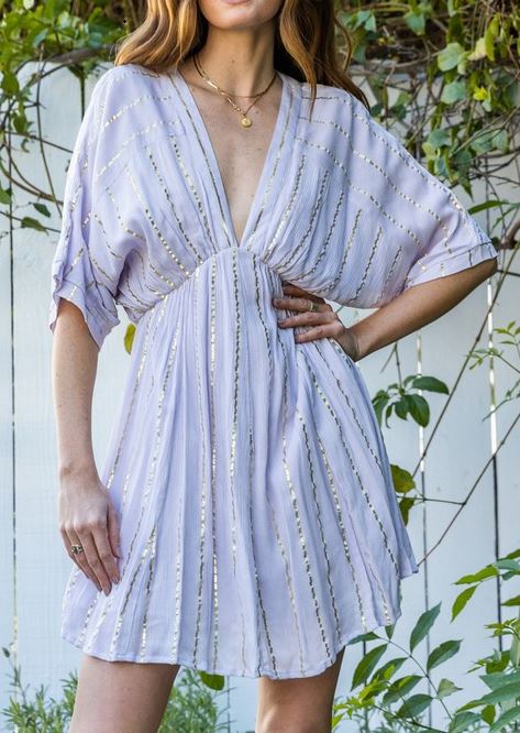 Jennifer Lurex Kimono Dress