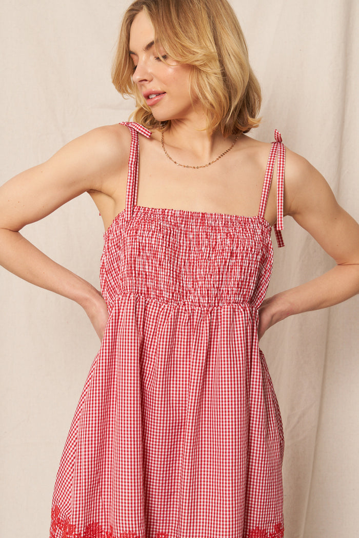 My Precious Gingham Dress