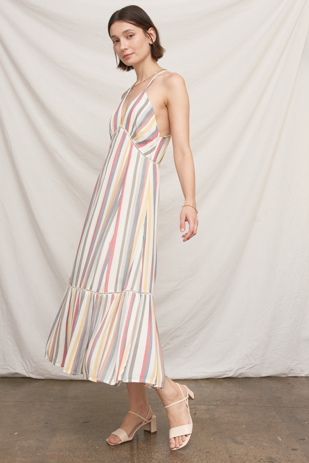 Echo Stripe Midi