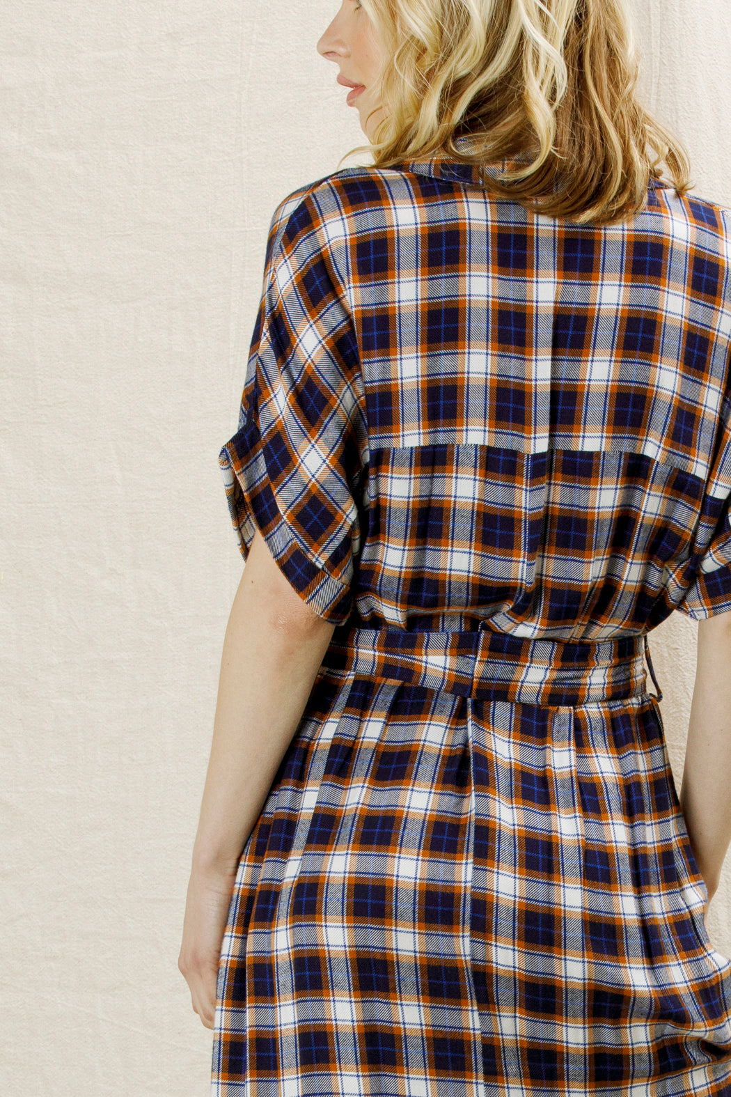 Janet Plaid Dress