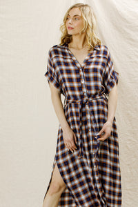 Janet Plaid Dress