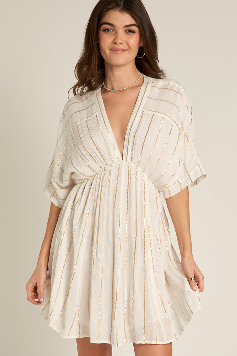 Jennifer Lurex Kimono Dress