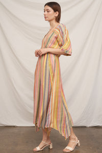 Jenny Stripe Midi Dress