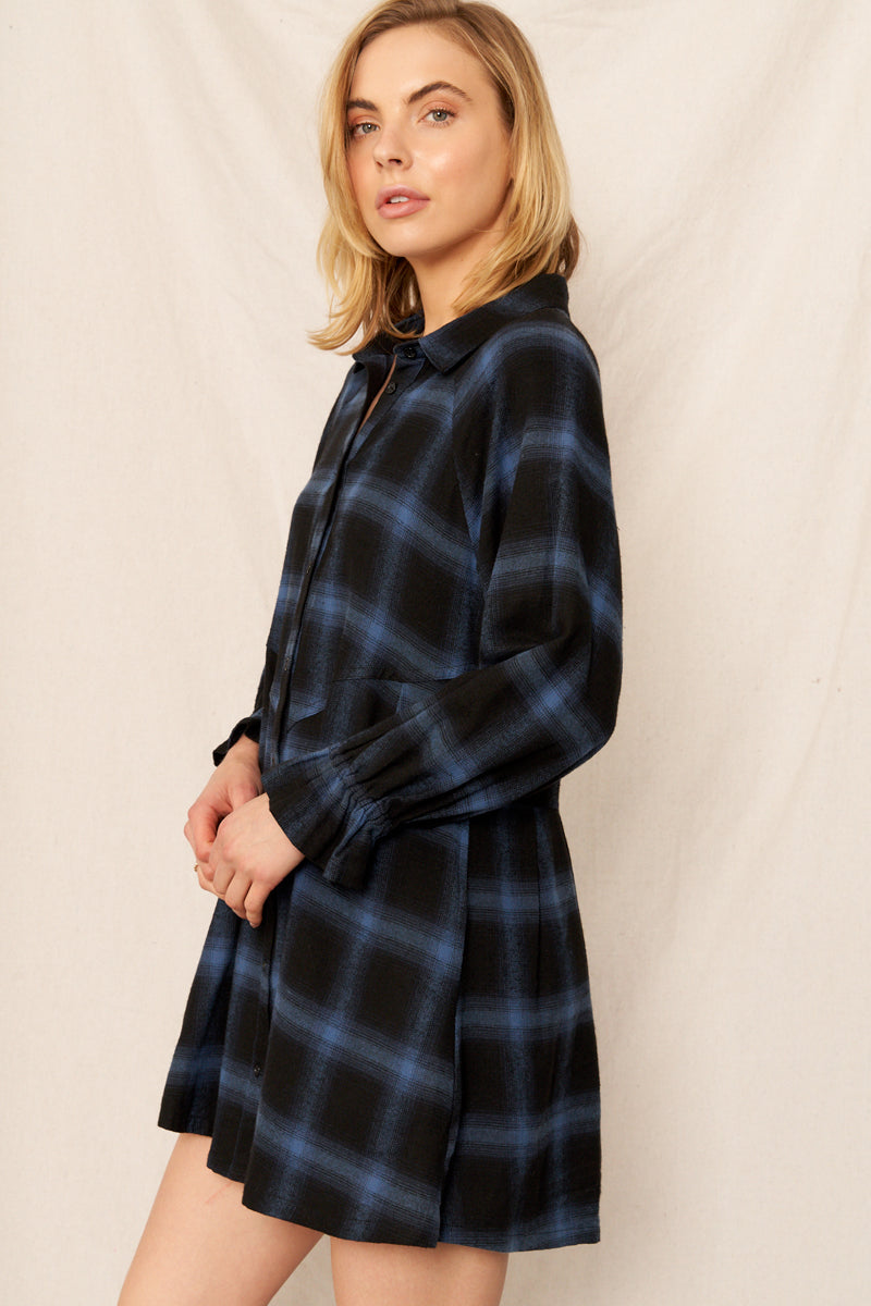 Wanderlust Plaid Mini Dress