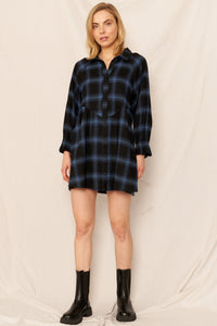 Wanderlust Plaid Mini Dress