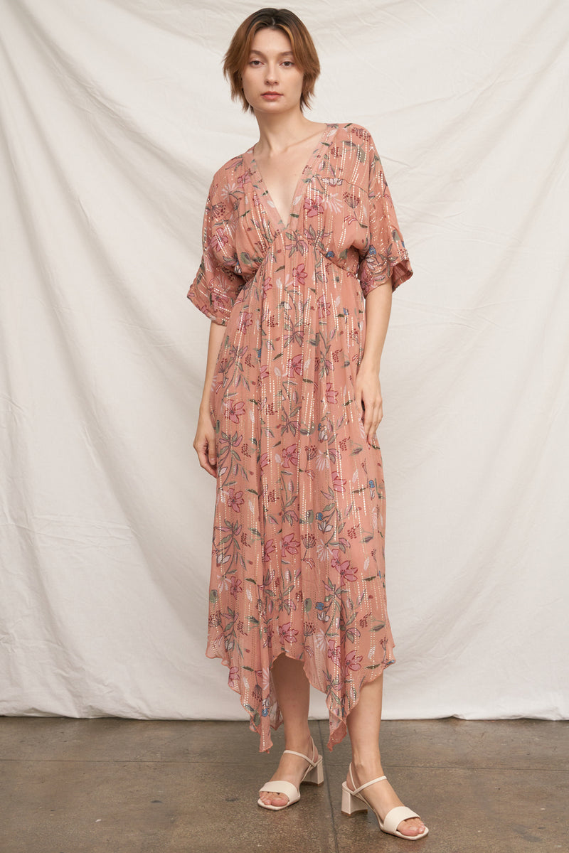 One Fine Day Floral Midi