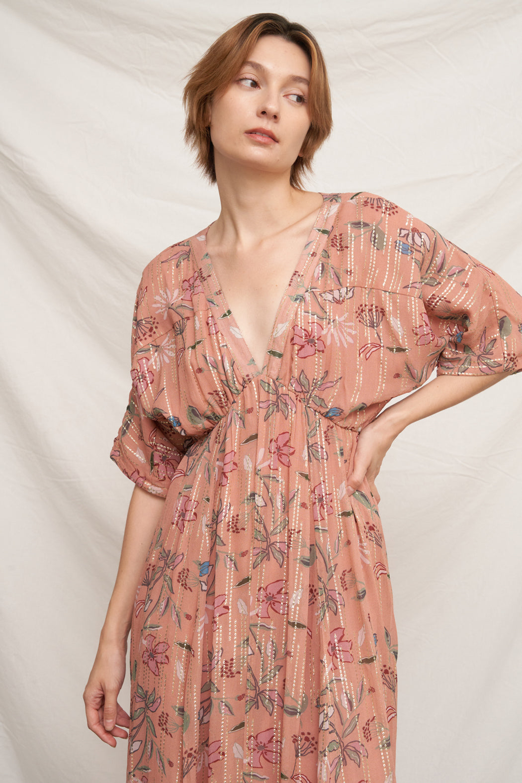 One Fine Day Floral Midi