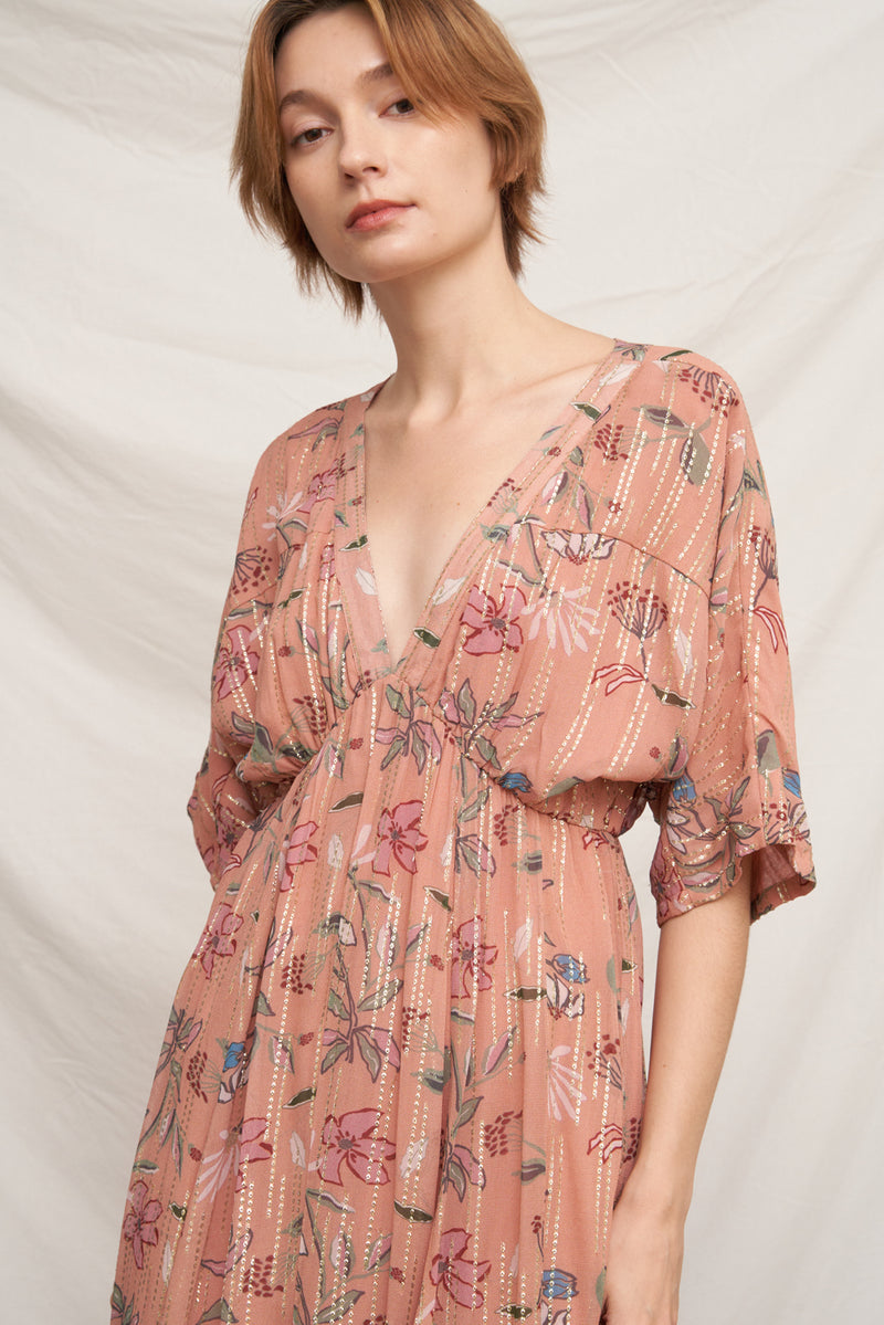 One Fine Day Floral Midi