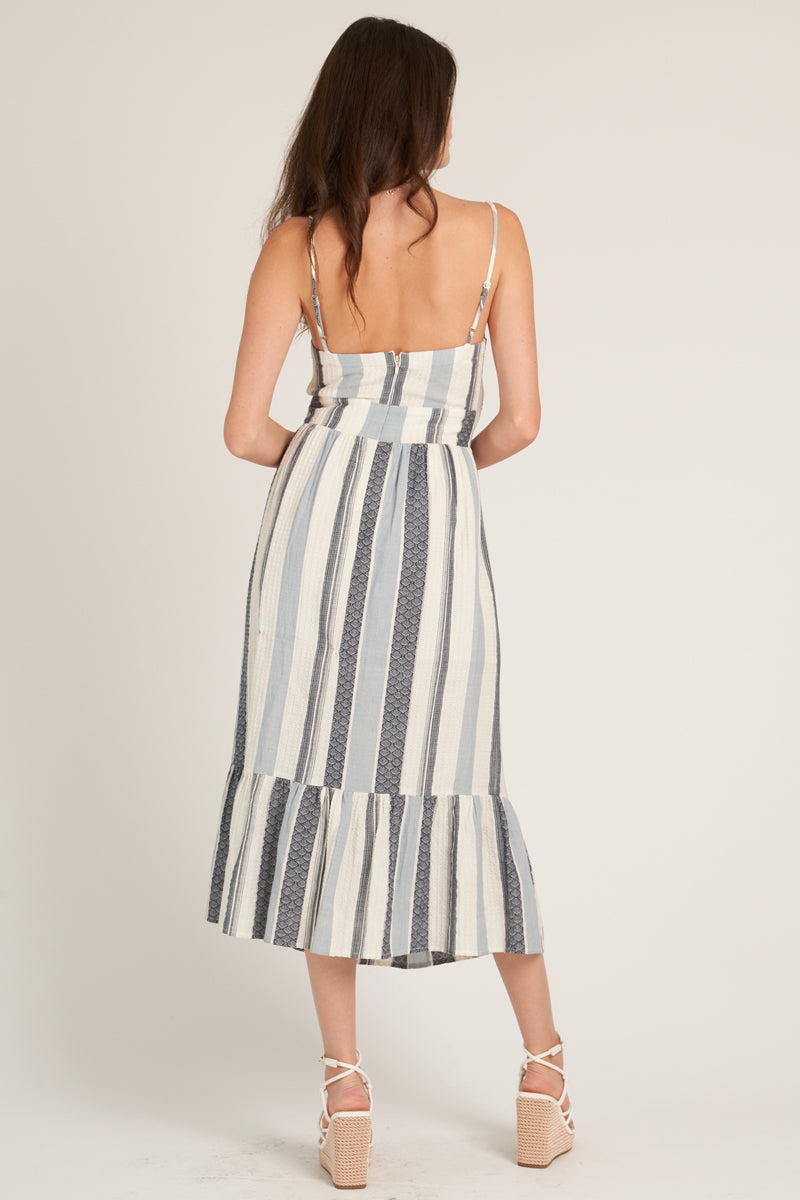 Stay Cool Cut-Out Midi Dress