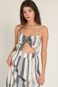 Stay Cool Cut-Out Midi Dress