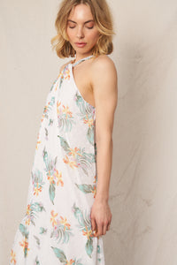 Florentine Halter Maxi Dress