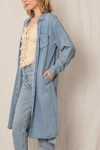 Lia Denim Shirt Dress