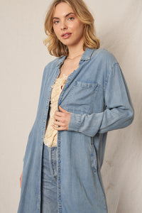 Lia Denim Shirt Dress