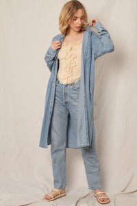 Lia Denim Shirt Dress