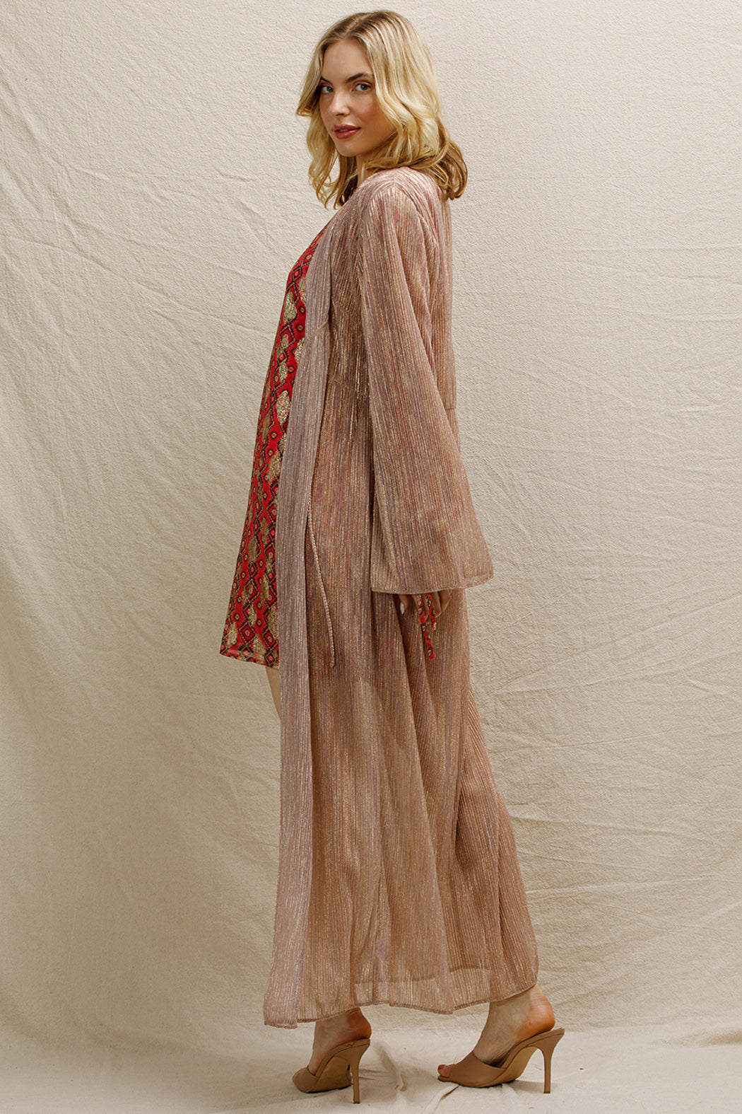 Naia Rose Gold Glitter Kimono M / Rose Gold Naia Rose Gold Glitter Kimono M / Rose Gold
