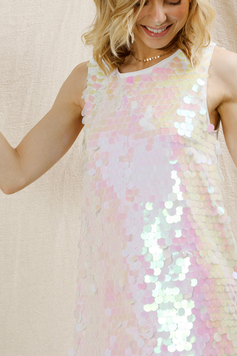 Ellodee Iridescent Event Dress