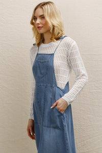 Sara Denim Maxi Dress