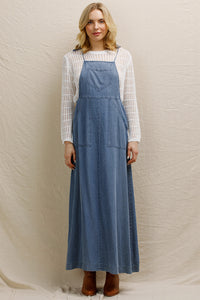 Sara Denim Maxi Dress