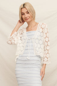EC Ariana Crochet Cardigan