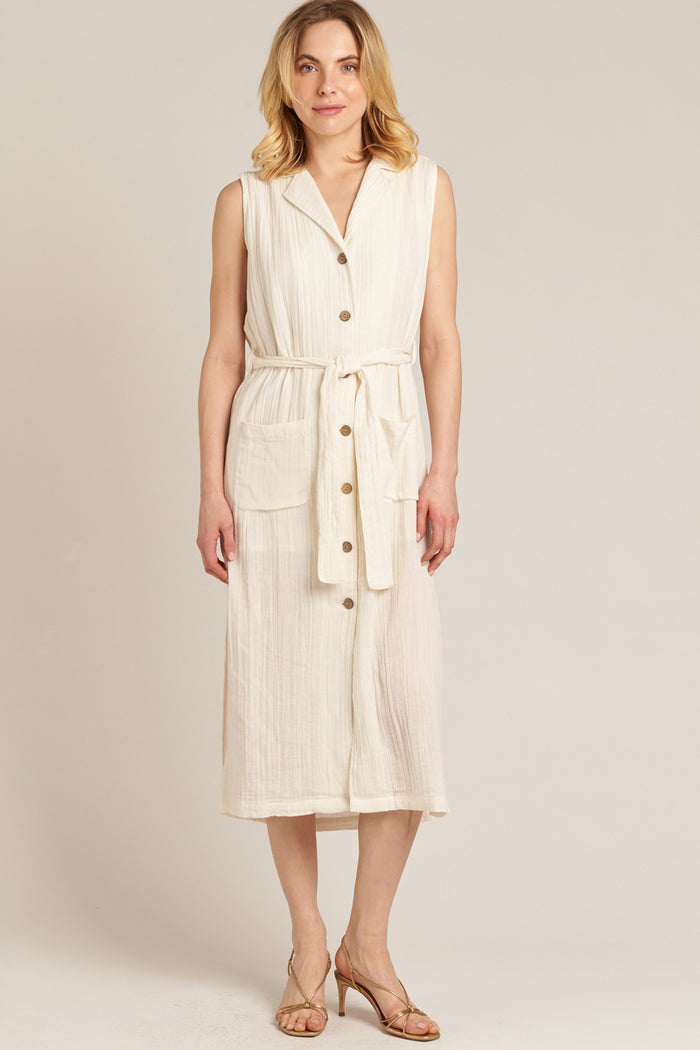 Off-White Breeze Midi Dress