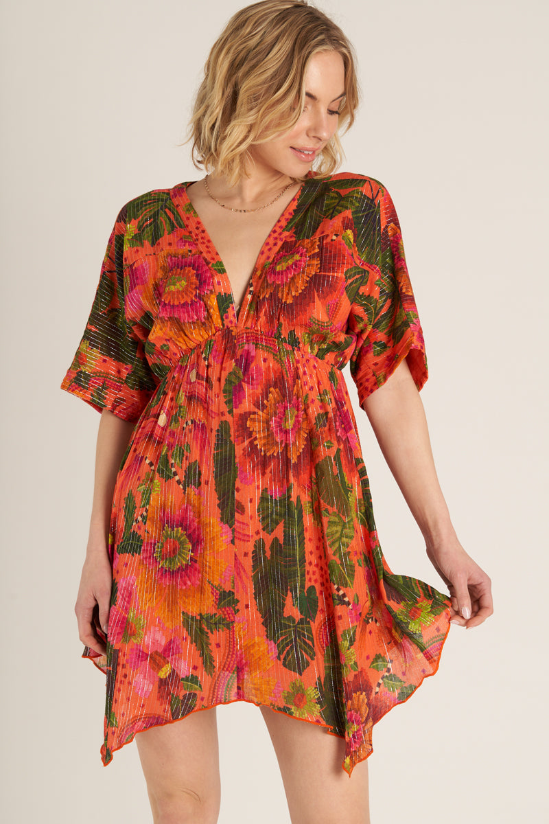 Sun Soaked Kimono Dress