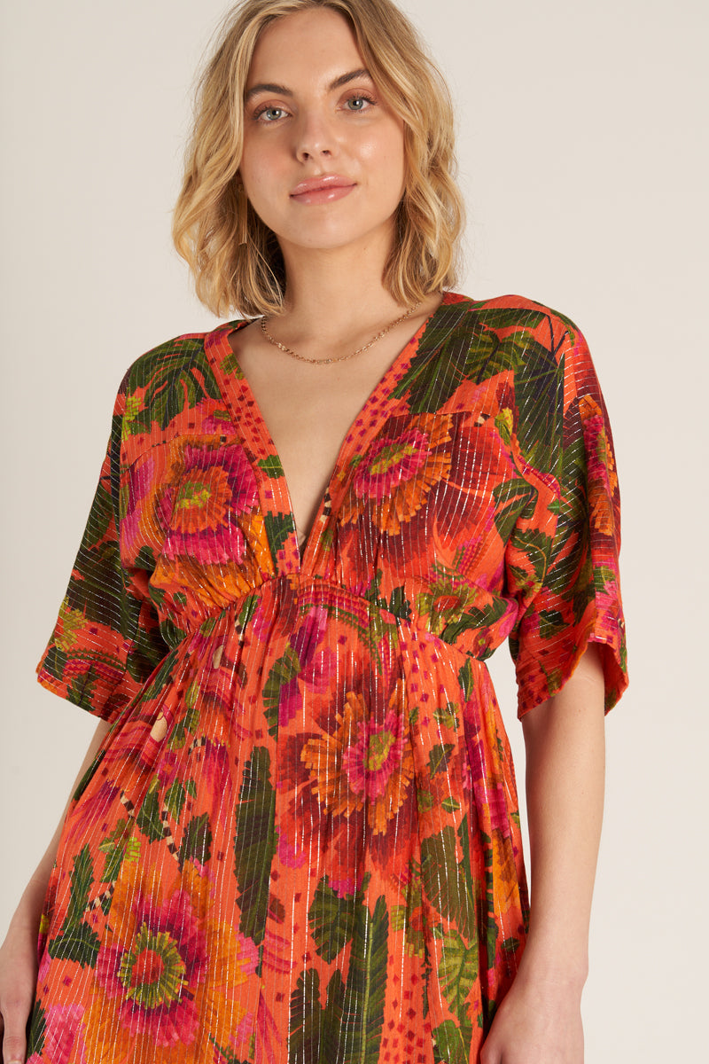 Sun Soaked Kimono Dress