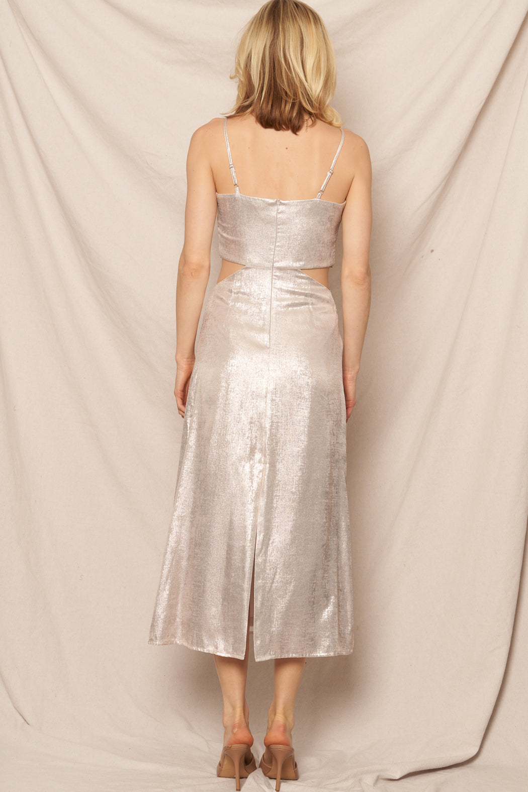 Gisele Metallic Dress