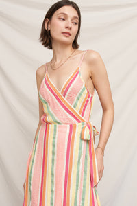 Bloom Wrap Maxi Dress