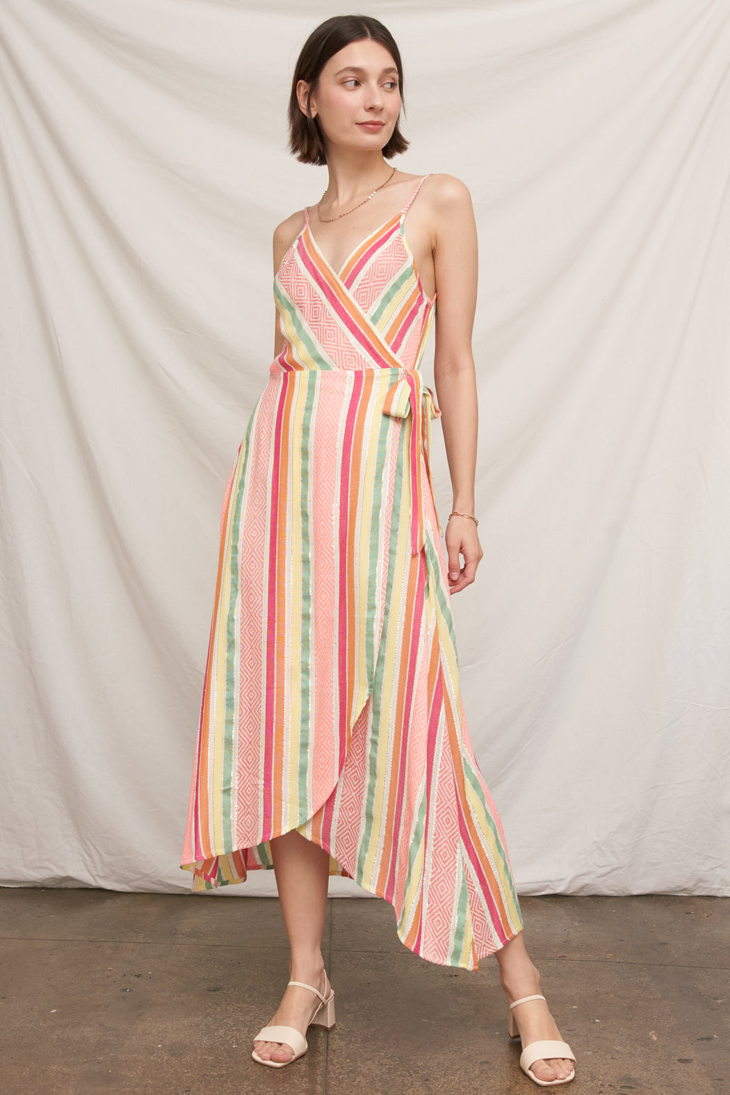 Bloom Wrap Maxi Dress