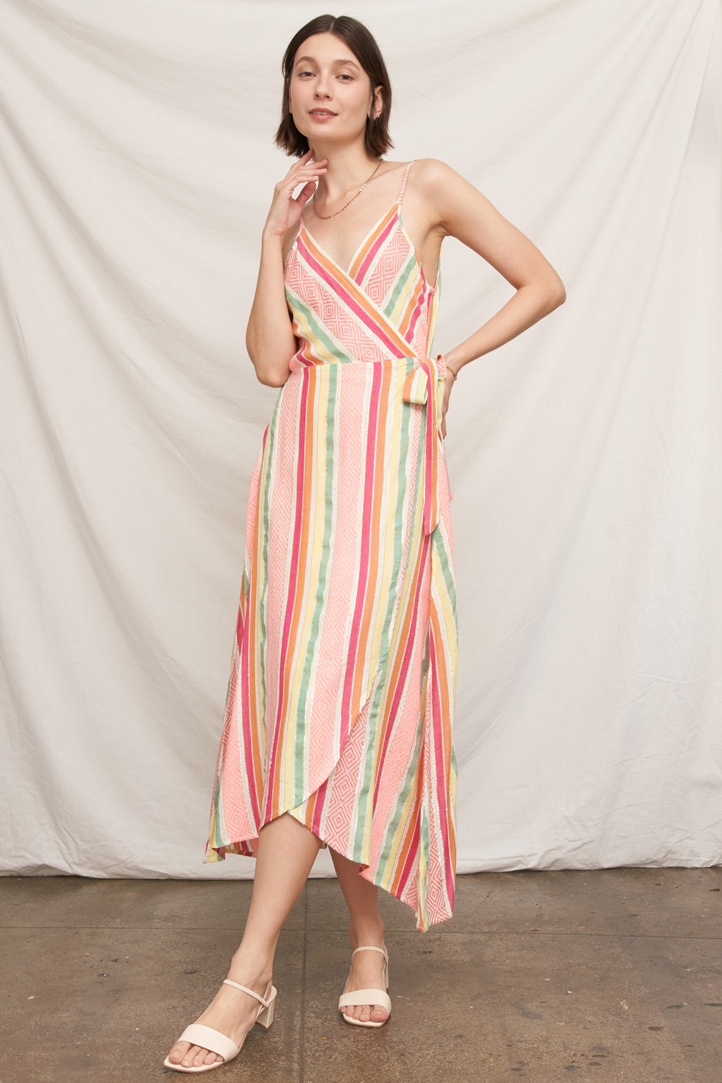 Bloom Wrap Maxi Dress