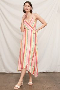 Bloom Wrap Maxi Dress
