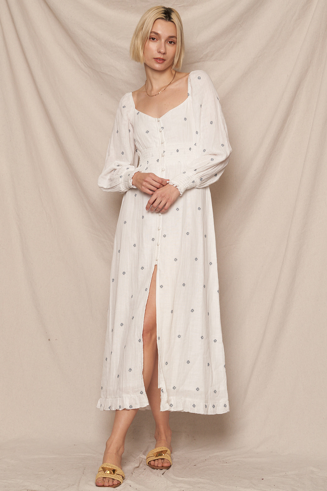 Fiona Polka Dot Maxi