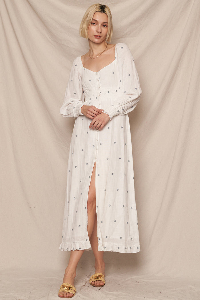Fiona Polka Dot Maxi