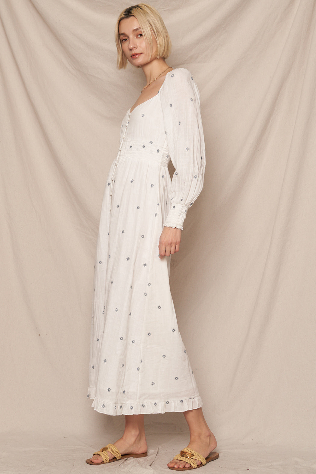 Fiona Polka Dot Maxi