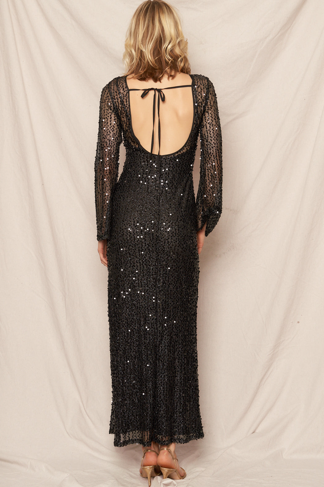 Black Swan Maxi Dress