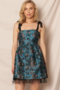 Endless Flowers Mini Dress