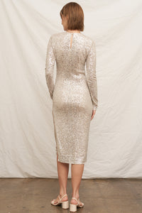 Giselle Sequin Midi Dress