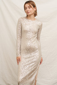 Giselle Sequin Midi Dress