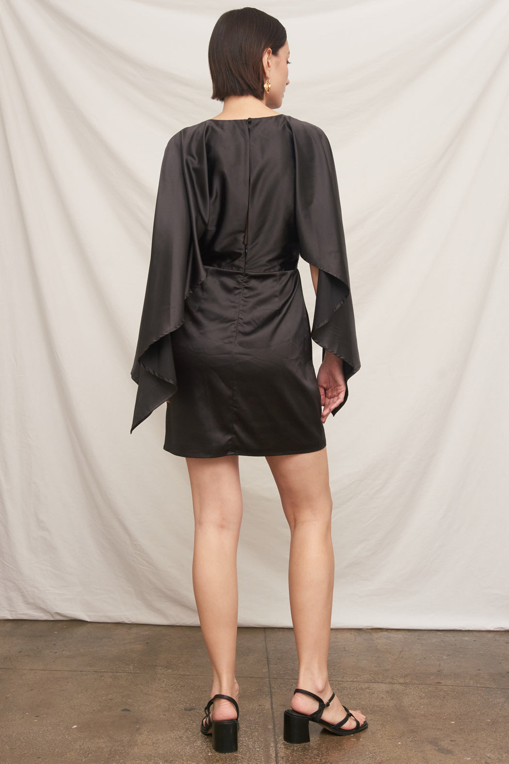Sabine Satin Mini Dress