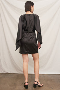 Sabine Satin Mini Dress