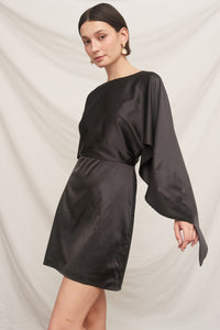 Sabine Satin Mini Dress